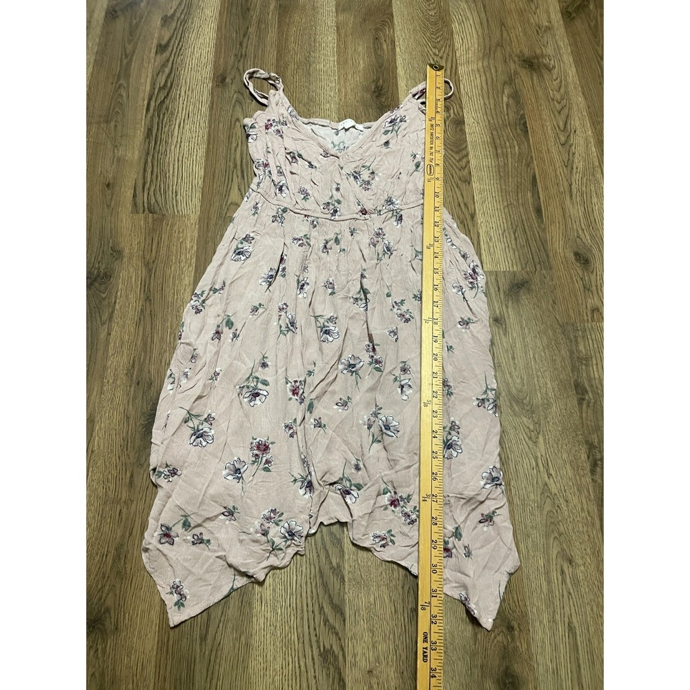 SOCIALITE Dress, Women's Size Medium, Purple Blue Green, Floral, Tank Top - Picture 4 of 8